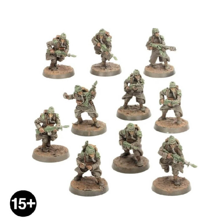 Death Korps of Krieg Infantry Squad Advancing Set