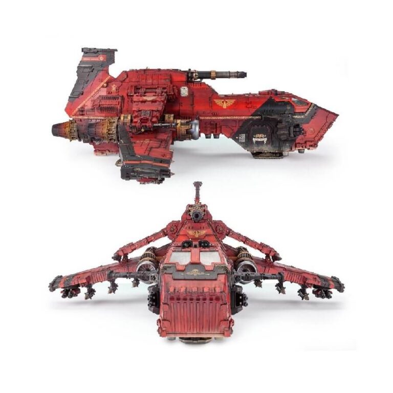 Legion Thunderhawk Gunship, a multipart W40K & Horus Heresy Model ...