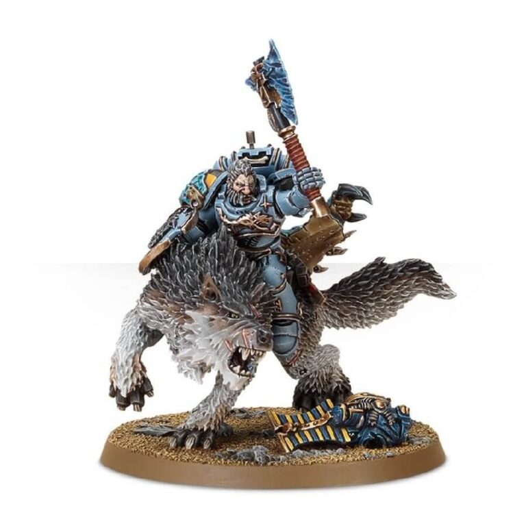 Wolf Lord on Thunderwolf Model