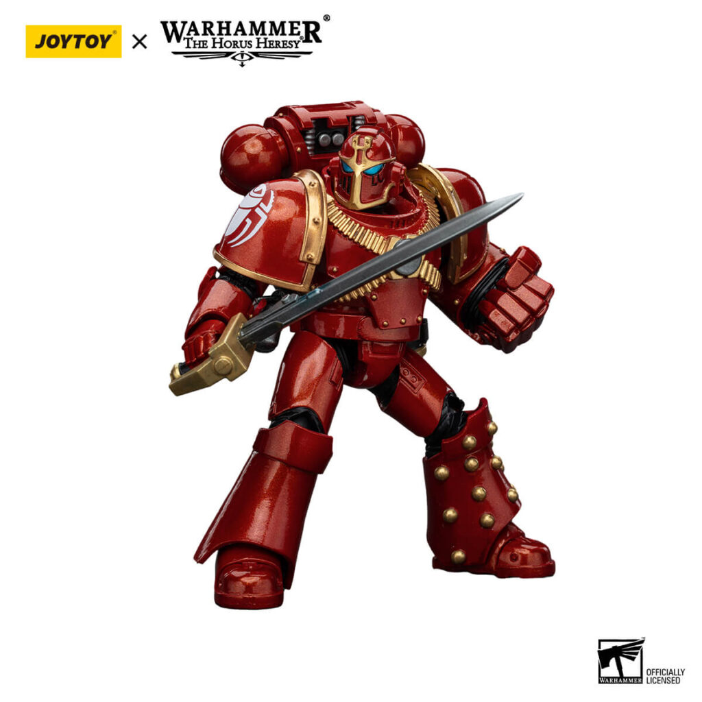 Thousand Sons Legion MKIV Sergeant with Power Fist Action Figure Front View