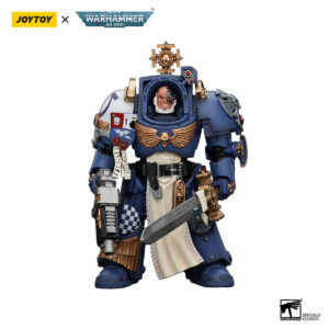 Ultramarines Captain in Terminator Armour Action Figure Front View