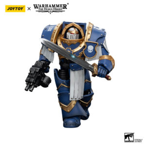 Ultramarines Cataphractii Sergeant with Power Sword Action Figure