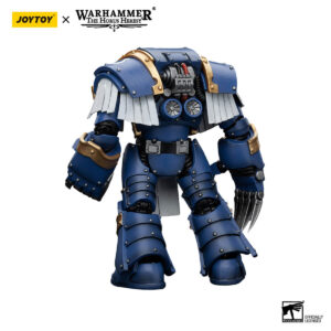 Ultramarines Cataphractii Terminator with Lightning Claws Action Fiugre Back View