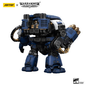 Ultramarines Leviathan Dreadnought with Cyclonic Melta Lance and Siege Claw Action Figure Back View