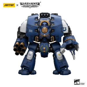 Ultramarines Leviathan Dreadnought with Cyclonic Melta Lance and Siege Claw Action Figure Front View