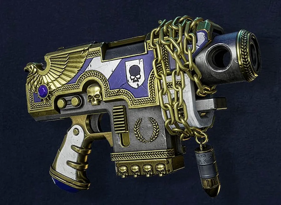 The Porphyr Shield Bolt Pistol skin