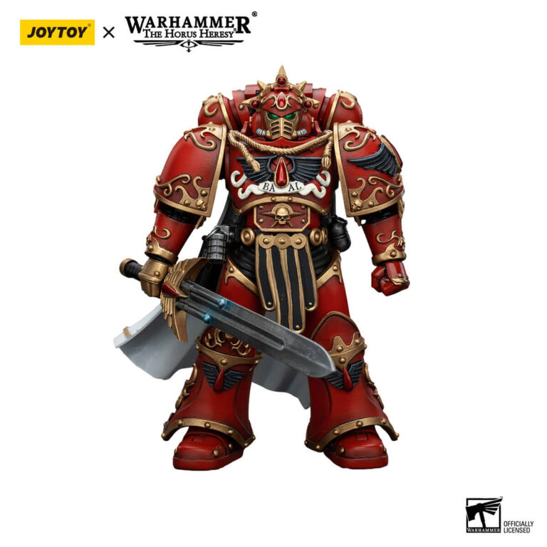 Blood Angels Legion Praetor with Paragon Blade Action Figure Front View