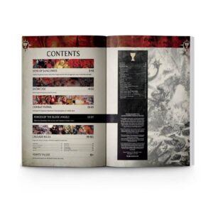 Codex Supplement_ Blood Angels Contents