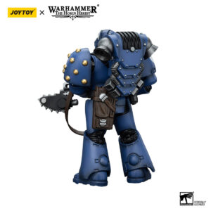 Legionary with Bolter & Chainblade Action Figure Back View