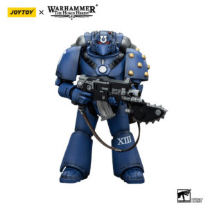 Legionary with Bolter & Chainblade Action Figure Front View