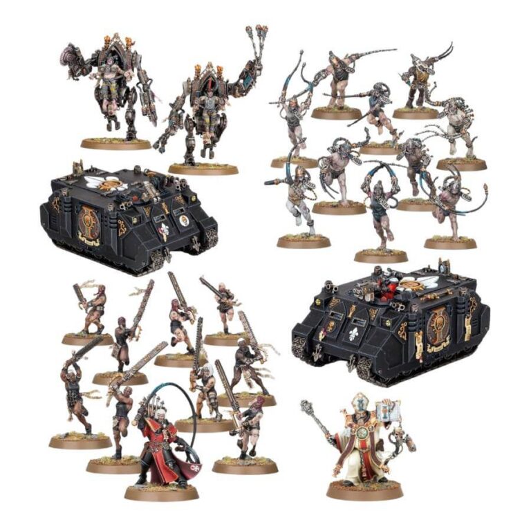 Penitent Crusader Host Battleforce contents