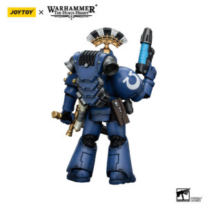 Sergeant with Plasma Pistol and Power Sword Action Figure Back View