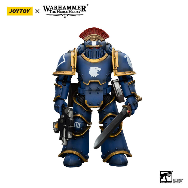 Sergeant with Power Sword Action Figure Front View