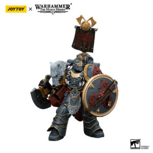 Space Wolves Legion Praetor with Power Axe and Combat Shield Action Figure