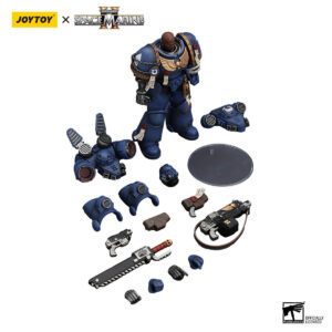 Ultramarines Brother Chairon Action Figure Contents