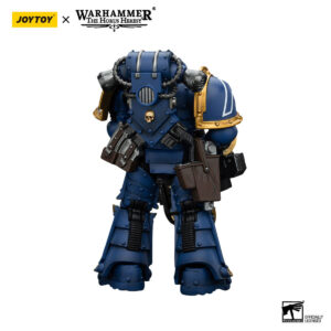 Legionary with Heavy Bolter Action Figure Back View