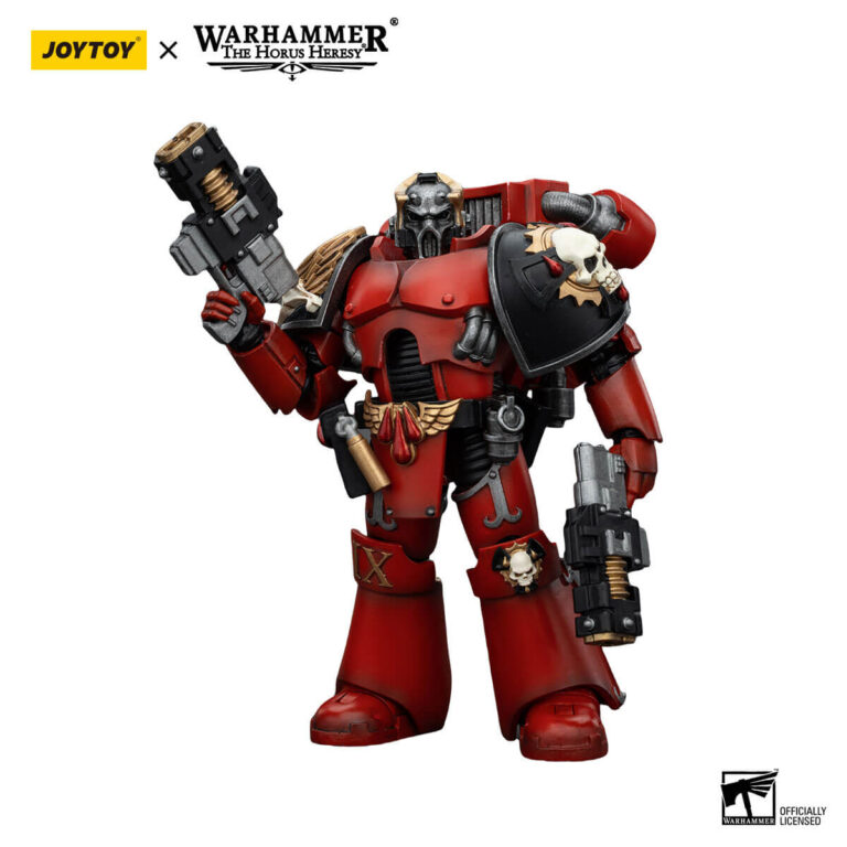 Blood Angels Angel's Tears Arch-Erelim with Volkite Serpentas Action Figure Front View