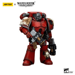 Blood Angels Angel's Tears Erelim with Volkite Serpentas Action Figure Front View