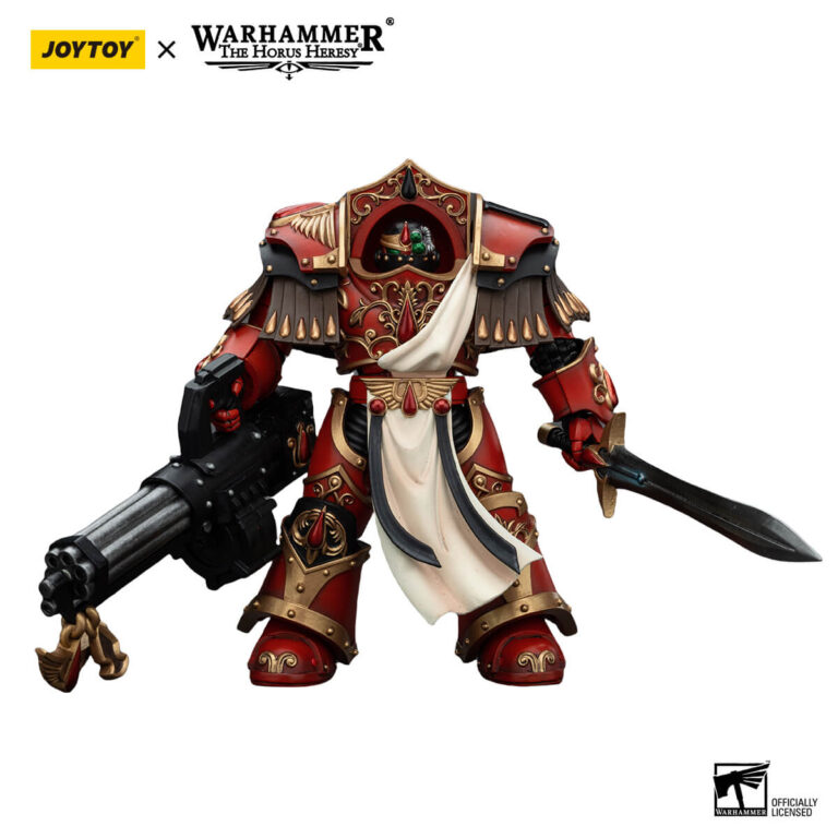 Blood Angels Crimson Paladin with Iliastus Assault Cannon Action Figure