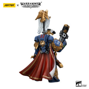 Ultramarines Legion Praetor with Power Sword and Volkite Serpenta Action Figure Back View