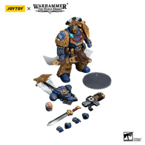 Ultramarines Legion Praetor with Power Sword and Volkite Serpenta Action Figure Contents