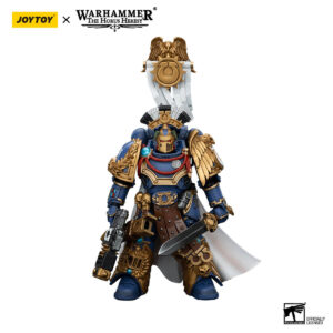 Ultramarines Legion Praetor with Power Sword and Volkite Serpenta Action Figure Front View