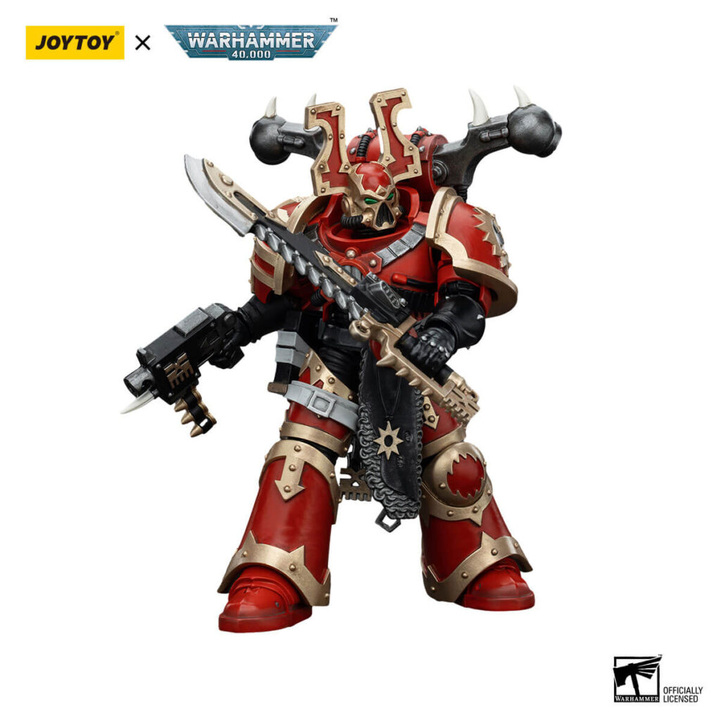 World Eaters Khorne Berzerker 1 Action Figure Front View