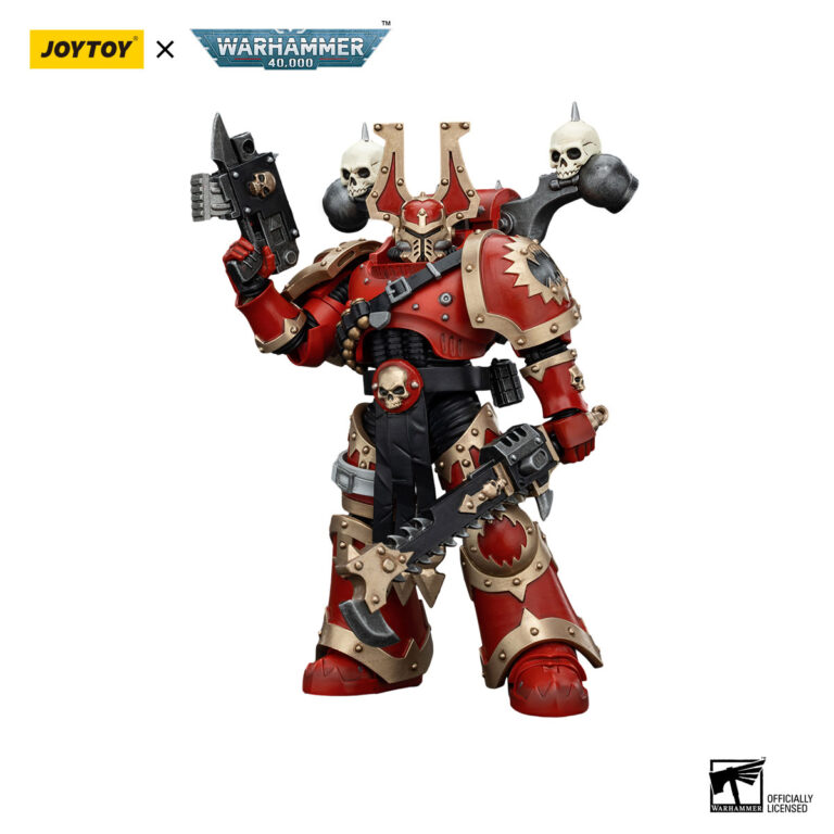 World Eaters Khorne Berzerker 2 Action Figure Front View