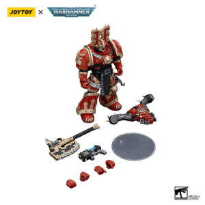 World Eaters Khorne Berzerker 4 Action Figure Contents