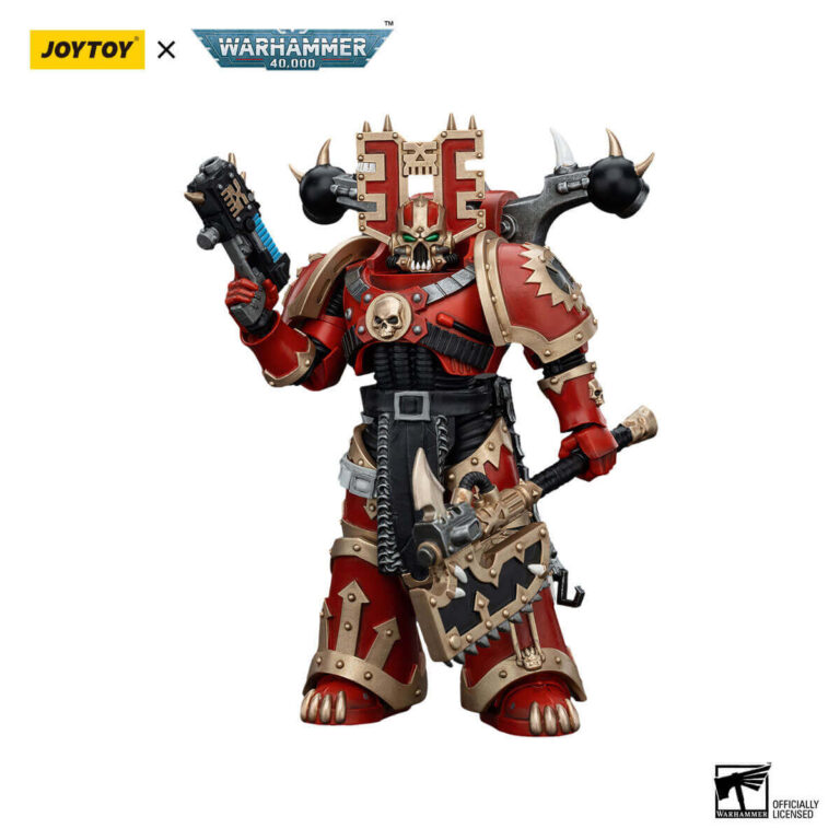 World Eaters Khorne Berzerker 4 Action Figure Front View