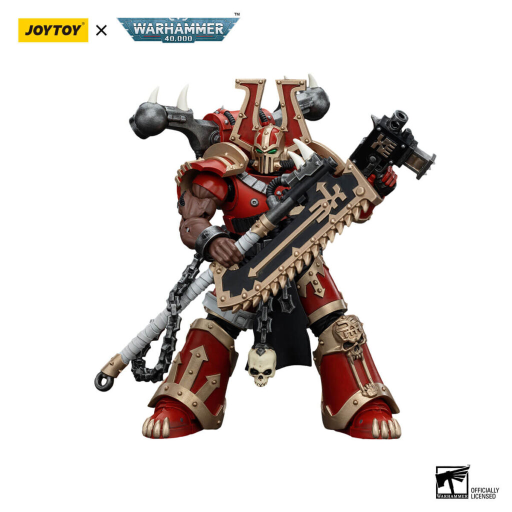 World Eaters Khorne Berzerker Eviscerator Chainaxe Action Figure