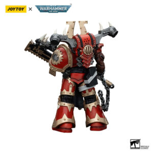 World Eaters Khorne Berzerker Eviscerator Chainaxe Action Figure Back View