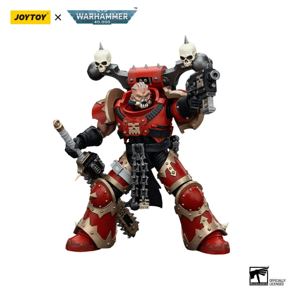 World Eaters Khorne Berzerker Eviscerator Chainsword Action Figure