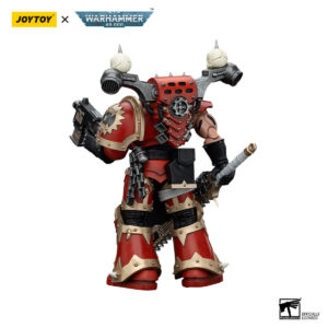 World Eaters Khorne Berzerker Eviscerator Chainsword Action Figure Back View