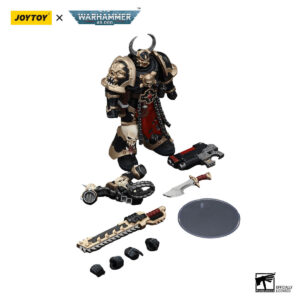 Chaos Space Marines Black Legion Chosen With Combi-melta and chainsword Action Figure Contents