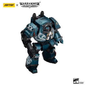 Alpha Legion Contemptor Dreadnought with Gravis Plasma Cannon Action Figure Lateral View