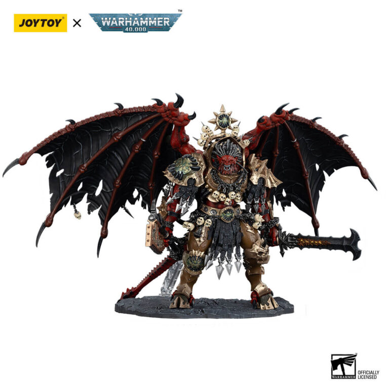 World Eaters Angron Daemon Primarch of Khorne Action Figure Front View